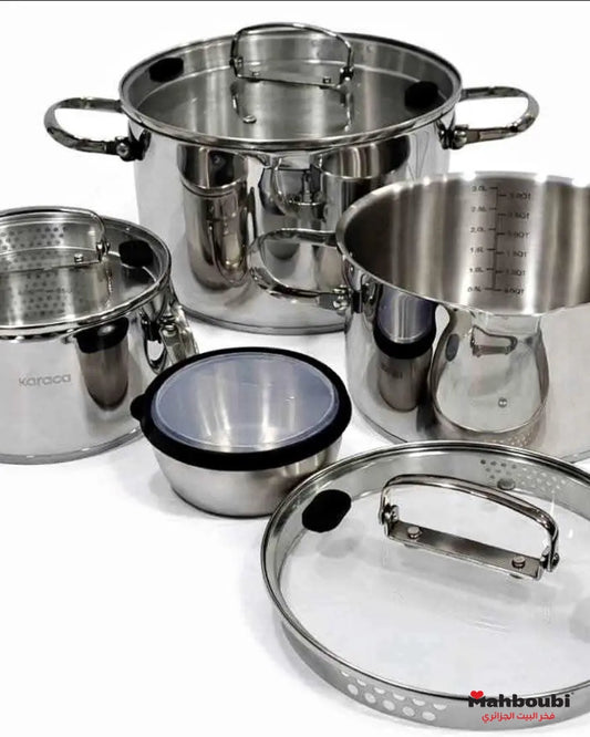 طقم الطناجر الأصلي 4 قطع من Karaca