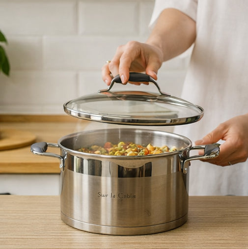 طقم المطبخ الكامل من الاينوكس الممتاز