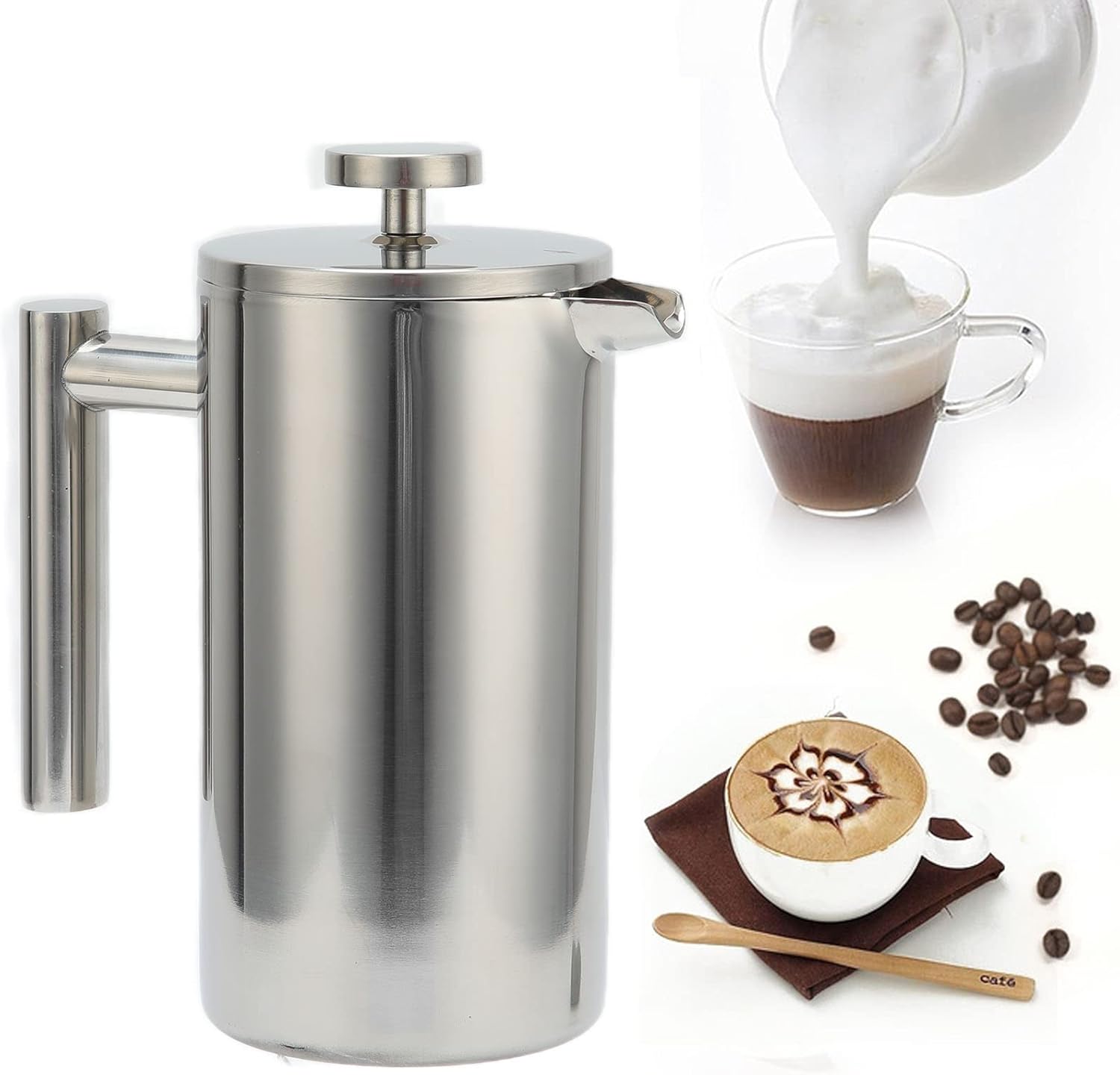 Théière thermos inox 0.8L  برادة حافظة للحرارة