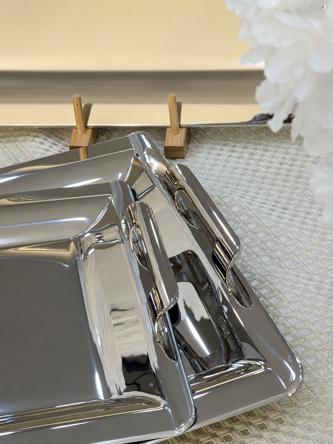 plateaux inox premium