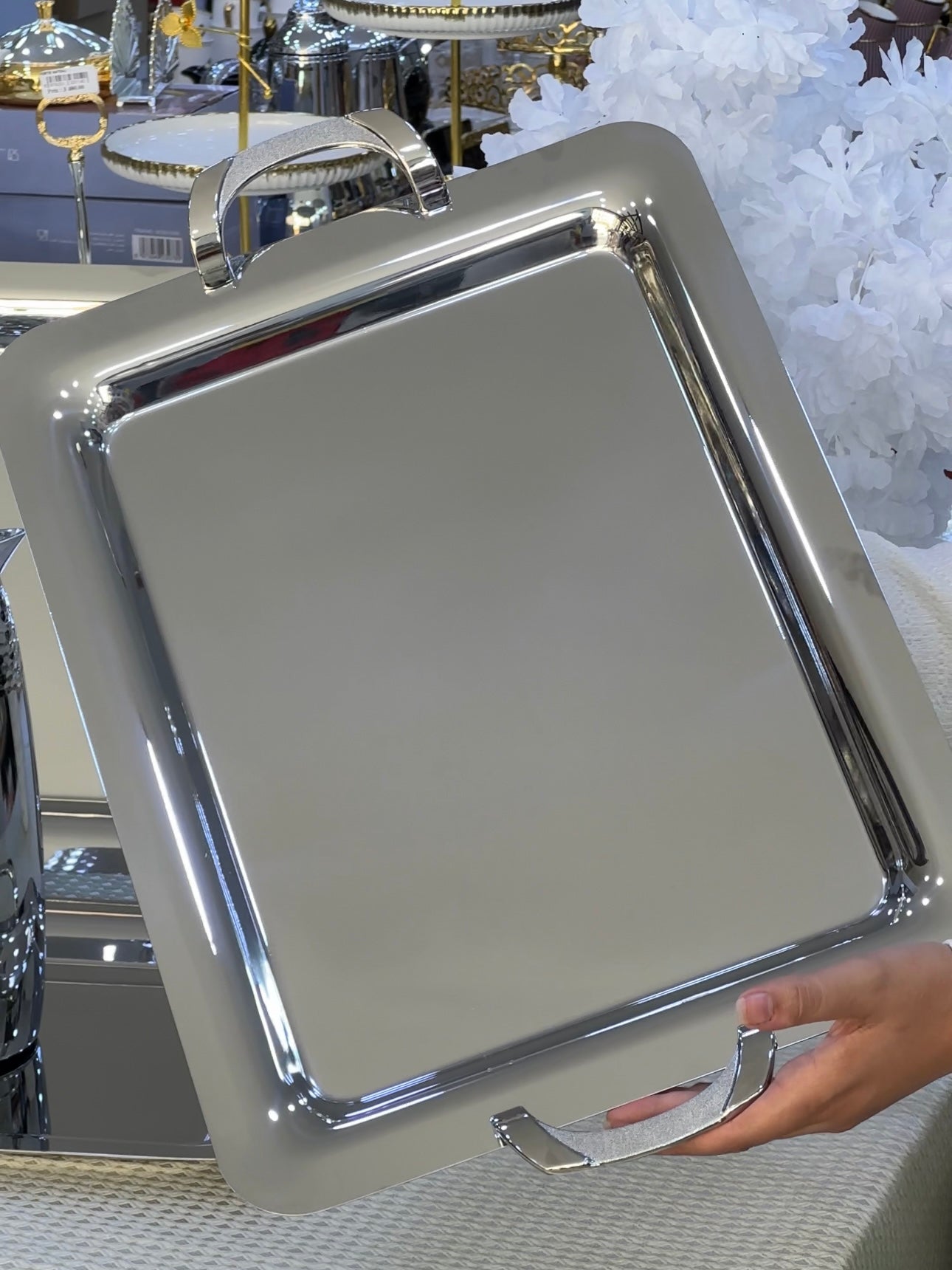 plateaux inox premium