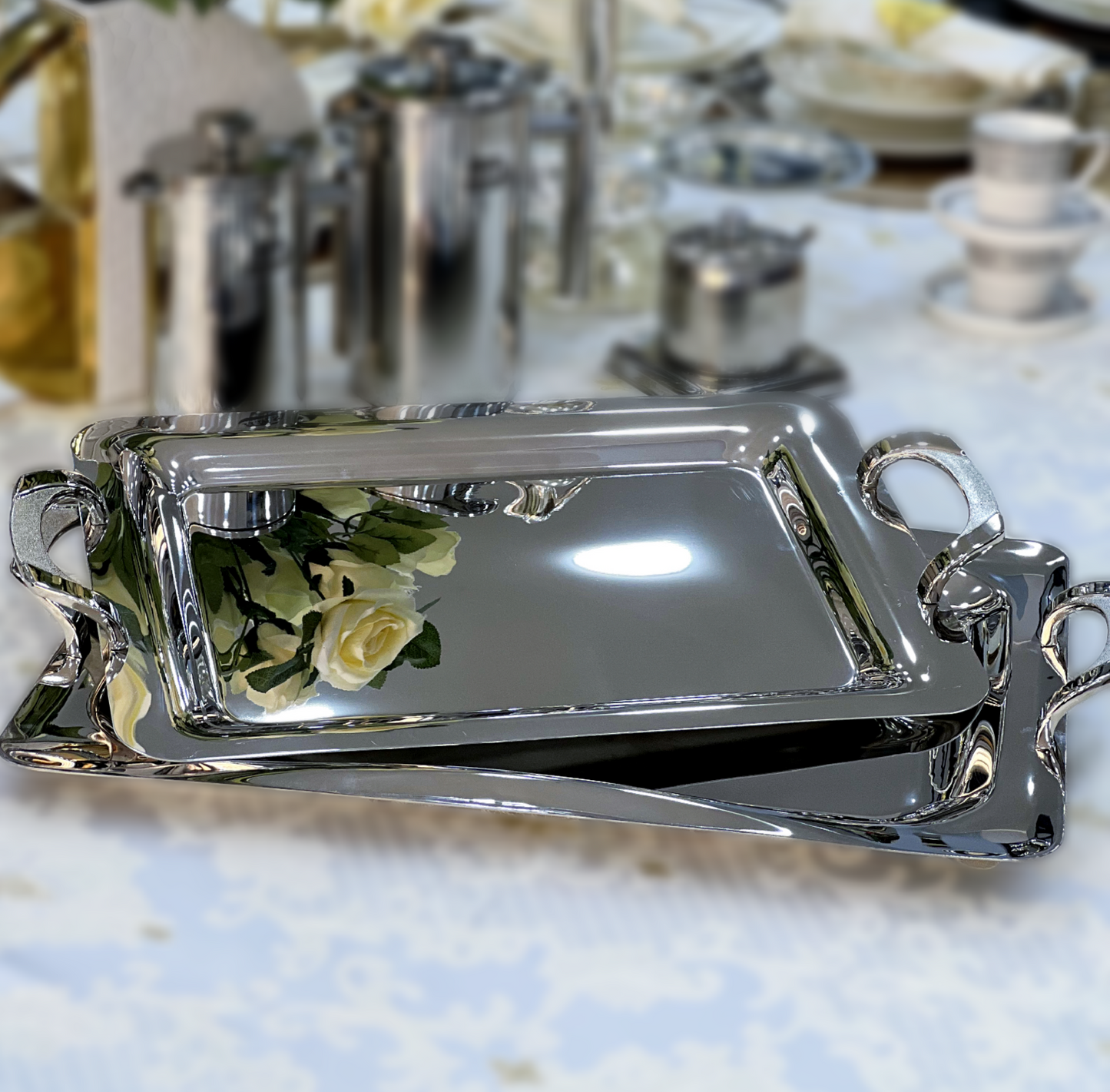 Plateau inox GM.  سنيوة إنوكس