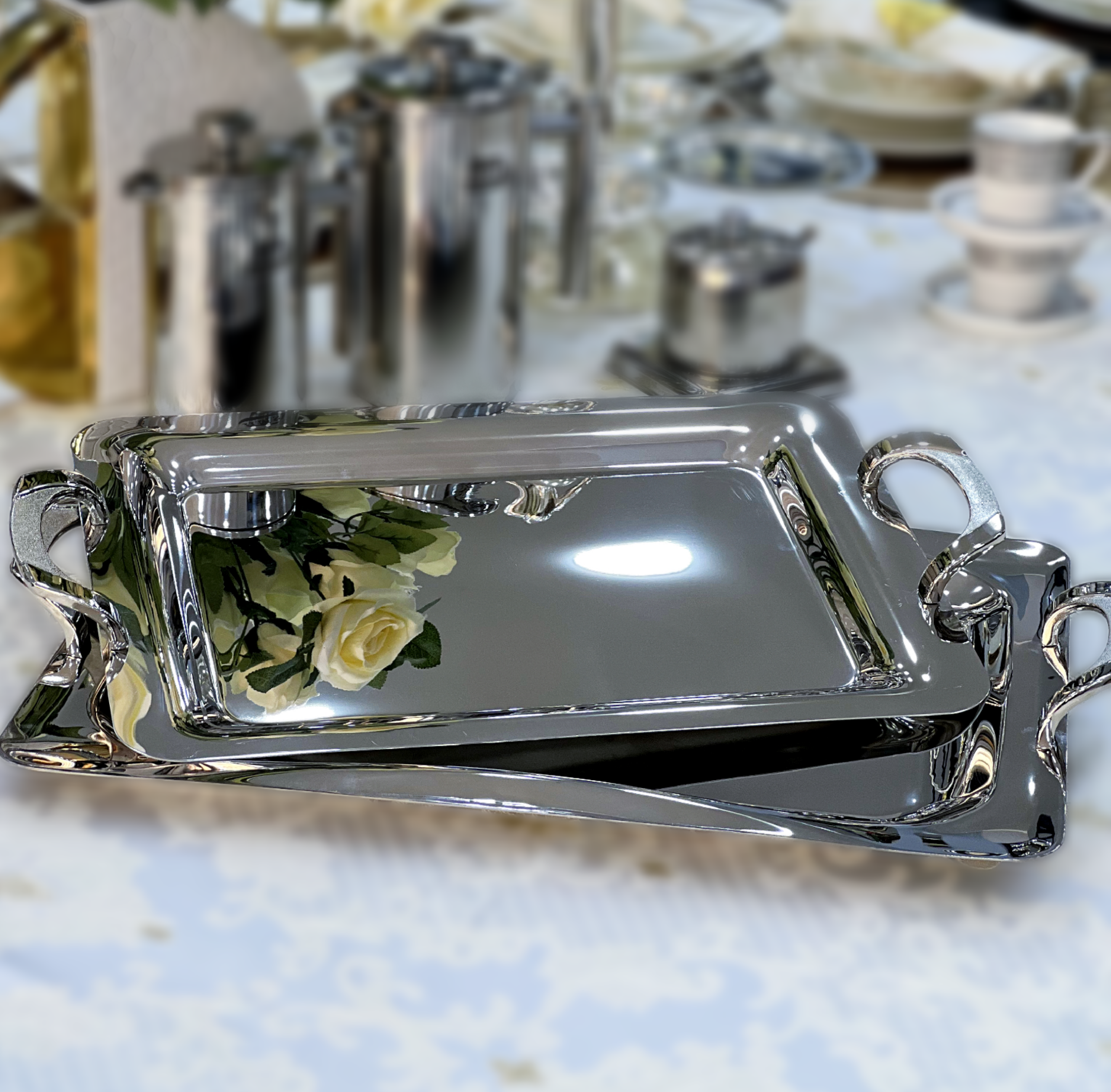 Plateau inox GM.  سنيوة إنوكس