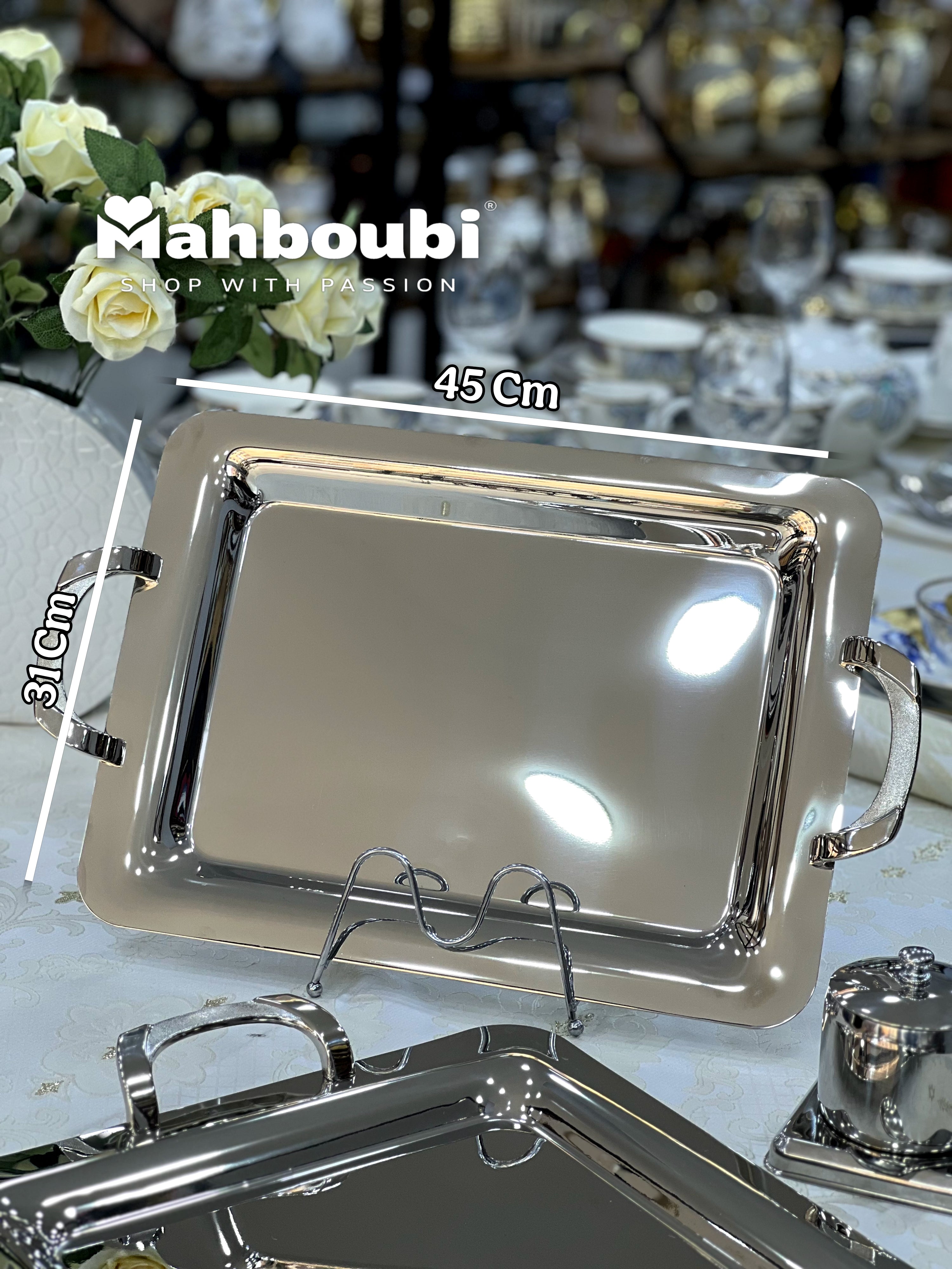 Plateau inox MM.  سنيوة إنوكس